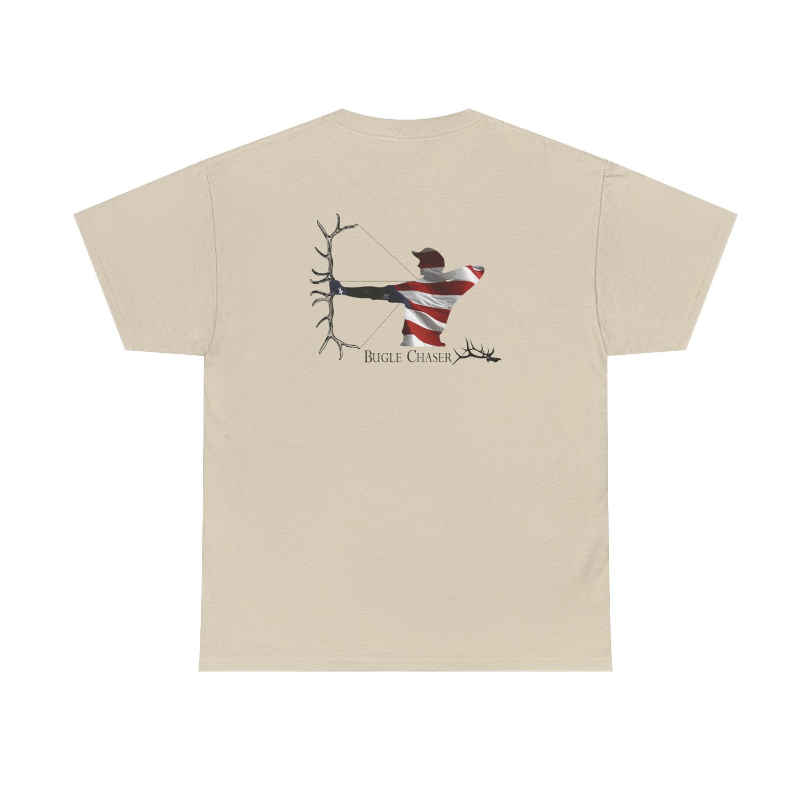 American Flag Archer Hunting T-Shirt — The Chase Tee - Image 10
