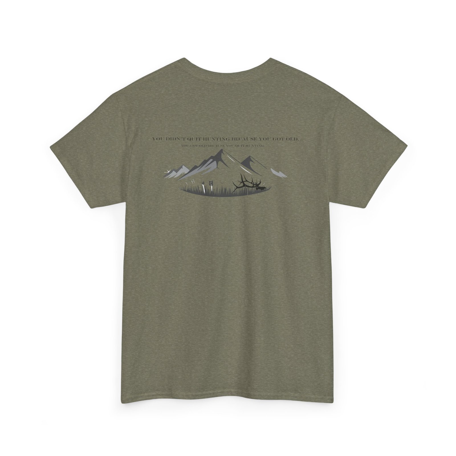 Mountain Sketch Tee — Old Man Sh!t T-Shirt - Image 24