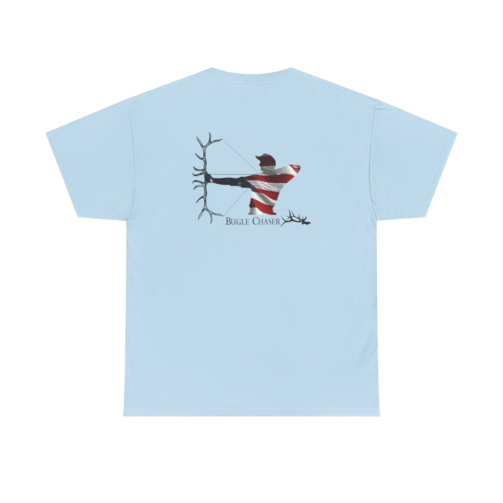 American Flag Archer Hunting T-Shirt — The Chase Tee - Image 26