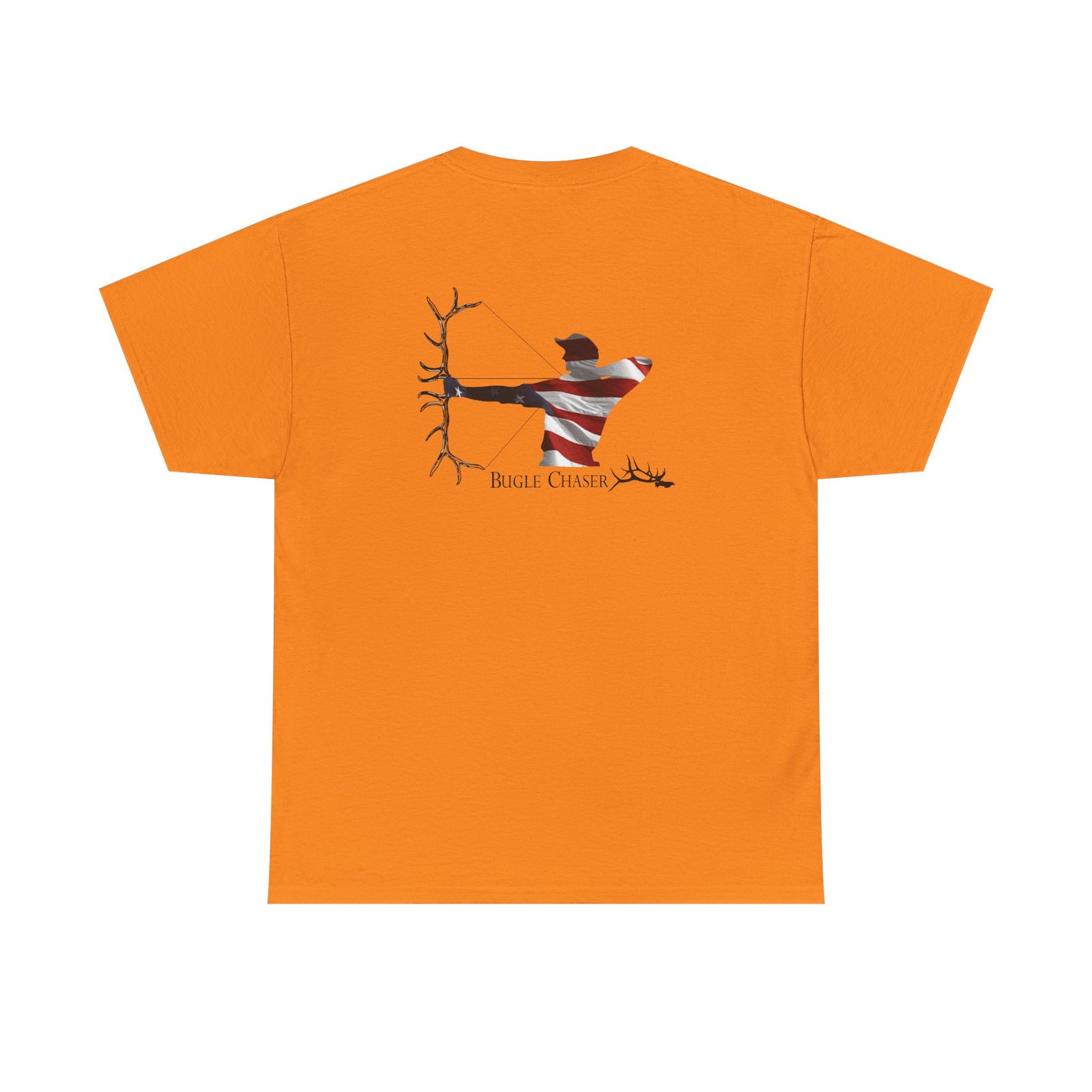 American Flag Archer Hunting T-Shirt — The Chase Tee - Image 14